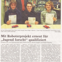 100306_Tagblatt_Jugend forscht